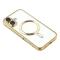  iPhone 17 Skal MagSafe Electroplated TPU Guld - Teknikhallen.se