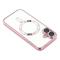  iPhone 17 Skal MagSafe Electroplated TPU Rosa - Teknikhallen.se