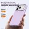 iPhone 17 Pro Max Skal MagSafe Liquid Silikon Beige - Teknikhallen.se