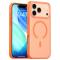  iPhone 17 Pro Skal MagSafe Skin Feel Frosted Orange - Teknikhallen.se