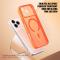  iPhone 17 Pro Skal MagSafe Skin Feel Frosted Orange - Teknikhallen.se