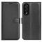  OnePlus Nord 5 5G Fodral Litchi Läder Svart - Teknikhallen.se