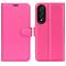  OnePlus Nord 5 5G Fodral Litchi Läder Rosa - Teknikhallen.se
