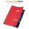  Xiaomi Redmi Pad 2 Fodral Tri-Fold Röd - Teknikhallen.se