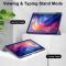 Xiaomi Redmi Pad 2 Fodral Tri-Fold Hybrid Lila - Teknikhallen.se