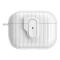  AirPods Pro 3 Skal Hybrid Shell Texture Vit - Teknikhallen.se