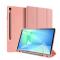 DUX DUCIS DUX DUCIS Galaxy Tab S10 FE Plus Fodral DOMO Tri-Fold Rosa - Teknikhallen.se