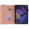  Samsung Galaxy Tab A11 / A9 Fodral Butterfly Flower Rosa - Teknikhallen.se