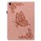  Samsung Galaxy Tab A11 Plus Fodral Butterfly Flower Rosa - Teknikhallen.se