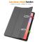  Samsung Galaxy Tab S10 Lite Fodral Tri-Fold Pennhållare Grå - Teknikhallen.se