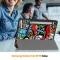  Samsung Galaxy Tab S10 Lite Fodral Tri-Fold Graffiti - Teknikhallen.se