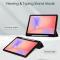  Samsung Galaxy Tab S10 Lite Fodral Tri-Fold Hybrid Svart - Teknikhallen.se