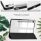 Samsung Galaxy Tab S10 Lite Fodral Tri-Fold Hybrid Svart - Teknikhallen.se