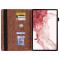  Galaxy Tab S11/S10 Lite/S10 FE/S9/S9 FE/S8/S7 Fodral Läder Brun - Teknikhallen.se