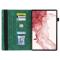  Galaxy Tab S11/S10 Lite/S10 FE/S9/S9 FE/S8/S7 Fodral Läder Grön - Teknikhallen.se