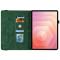  Samsung Galaxy Tab S11 Fodral Butterfly Flower Grön - Teknikhallen.se
