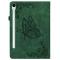  Samsung Galaxy Tab S11 Fodral Butterfly Flower Grön - Teknikhallen.se