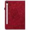  Samsung Galaxy Tab S11 Fodral Butterfly Flower Röd - Teknikhallen.se