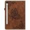  Samsung Galaxy Tab S11 Fodral Butterfly Flower Brun - Teknikhallen.se
