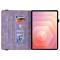  Samsung Galaxy Tab S11 Fodral Butterfly Flower Lila - Teknikhallen.se
