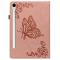  Samsung Galaxy Tab S11 Fodral Butterfly Flower Rosa - Teknikhallen.se