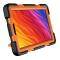  Galaxy Tab A11 Plus Skal Kickstand Shockproof Svart / Orange - Teknikhallen.se