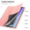 DUX DUCIS DUX DUCIS Galaxy Tab A11 Plus/A9 Plus Fodral DOMO Tri-Fold Rosa - Teknikhallen.se