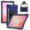  Samsung Galaxy Tab S11 Skal Shockproof Hybrid Kickstand Mörk Blå - Teknikhallen.se