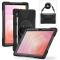  Samsung Galaxy Tab S11 Skal Shockproof Hybrid Kickstand Svart - Teknikhallen.se