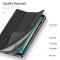 DUX DUCIS DUX DUCIS Galaxy Tab A11 / A9 Fodral DOMO Tri-Fold Svart - Teknikhallen.se