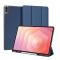 DUX DUCIS DUX DUCIS Galaxy Tab S11 Ultra Fodral DOMO Tri-Fold Blå - Teknikhallen.se