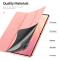 DUX DUCIS DUX DUCIS Galaxy Tab S11 Ultra Fodral DOMO Tri-Fold Rosa - Teknikhallen.se
