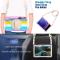  Galaxy Tab S10 Lite/S10 FE/S9 FE/S9/S8/S7 Skal 360° Hybrid Rainbow - Teknikhallen.se