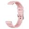  Klockarmband 18 mm Quick Release Wave Silikon Rosa - Teknikhallen.se