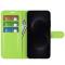  Samsung Galaxy S26 Ultra Fodral Litchi Läder Grön - Teknikhallen.se