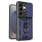  Samsung Galaxy S26 Ultra Skal CamShield Ring Hybrid Blå - Teknikhallen.se