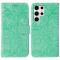  Samsung Galaxy S26 Ultra Fodral Med Blommigt Tryck Grön - Teknikhallen.se