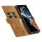 LC.IMEEKE LC.IMEEKE Samsung Galaxy S26 Ultra Fodral Läder Brun - Teknikhallen.se