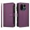  OnePlus 15 Fodral Multifunktionellt Läder Lila - Teknikhallen.se