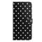  Motorola Edge 70 Fodral Polka Dot Läder Svart / Vit - Teknikhallen.se