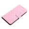  Motorola Edge 70 Fodral Polka Dot Läder Rosa / Vit - Teknikhallen.se