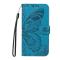  Motorola Edge 70 Fodral Med Fjäril Tryck Blå - Teknikhallen.se