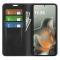  Motorola Edge 70 Fodral Flip Skin Touch Läder Svart - Teknikhallen.se