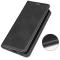  Motorola Edge 70 Fodral Flip Skin Touch Läder Svart - Teknikhallen.se