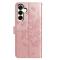  Samsung Galaxy A37 5G Fodral Med Fjäril Tryck Roséguld - Teknikhallen.se