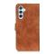 KHAZNEH KHAZNEH Samsung Galaxy A37 5G Fodral Retro Läder Brun - Teknikhallen.se