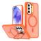  Samsung Galaxy A57 5G Skal MagSafe Kickstand Orange - Teknikhallen.se