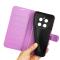  Honor Magic7 Pro Fodral Litchi Läder Lila - Teknikhallen.se