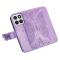  Honor 400 Smart Fodral Med Fjäril Tryck Lila - Teknikhallen.se