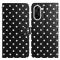  OnePlus Nord CE5 Fodral Polka Dot Svart / Vit - Teknikhallen.se